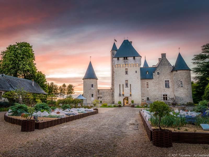 Restaurant Le Jardin Secret - Château du Rivau, Lémeré.