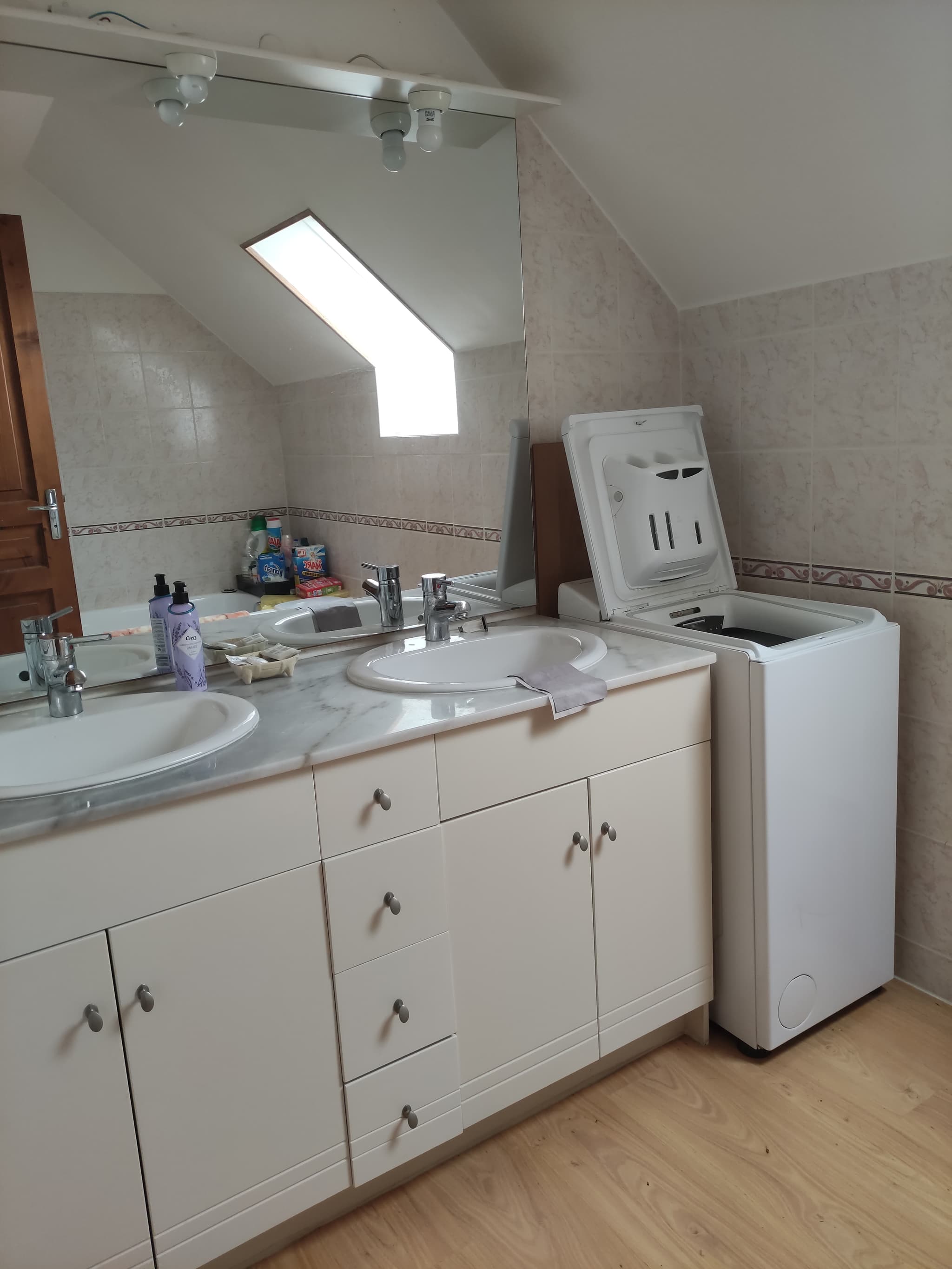 salle de bain étage