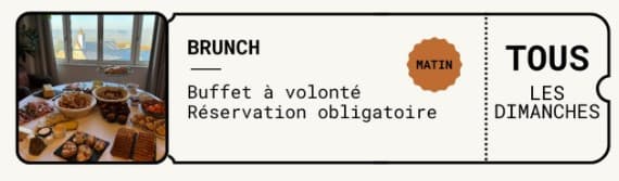tous les dimanche Brunch La banque sancerre