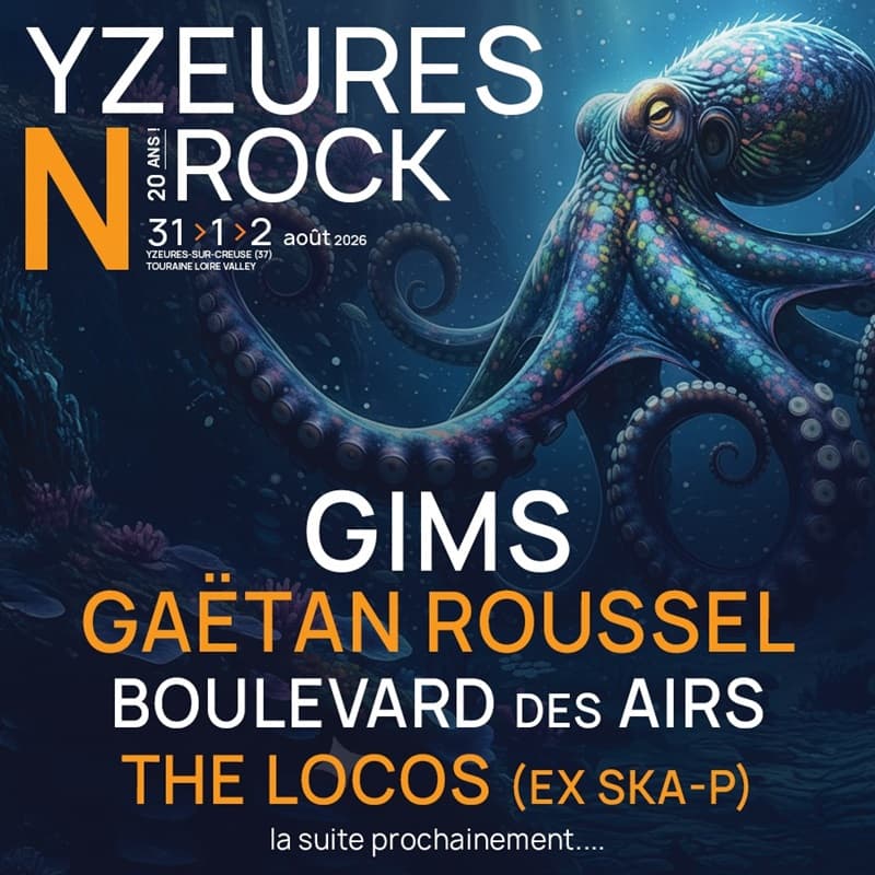 Festival Yzeures'n'Rock 2026 - Yzeures-ur-Creuse