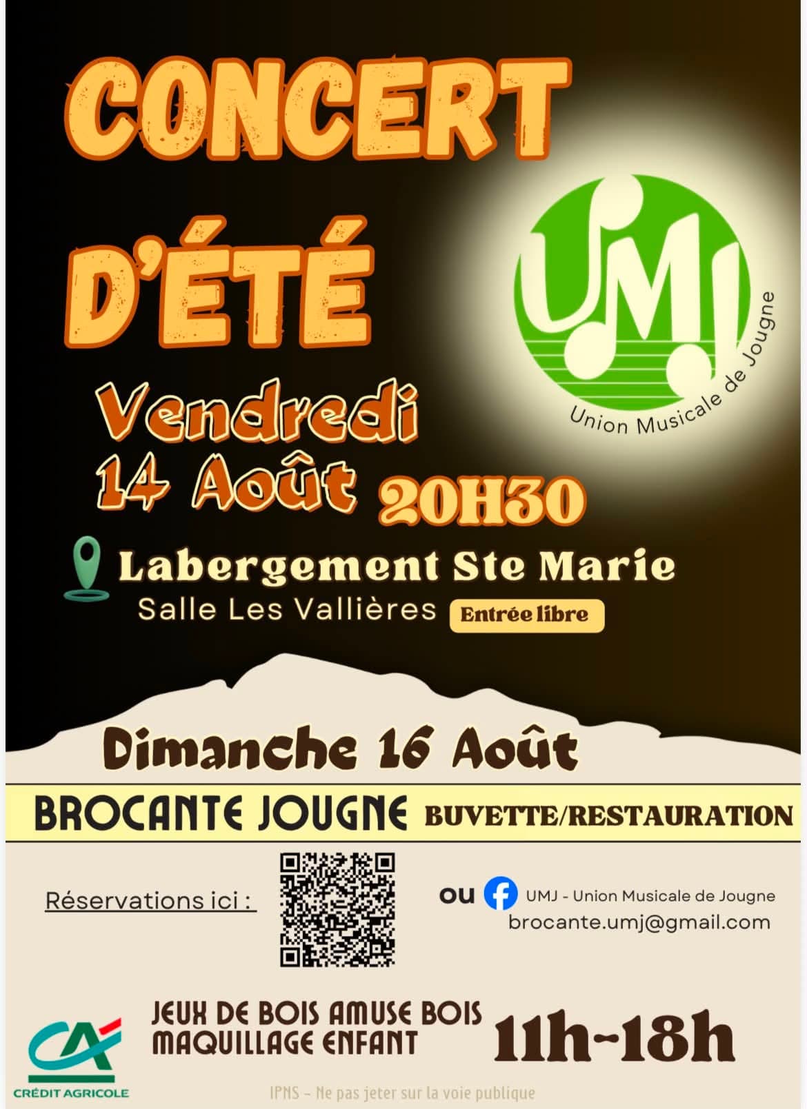 14 août - concert d'été -Labergement