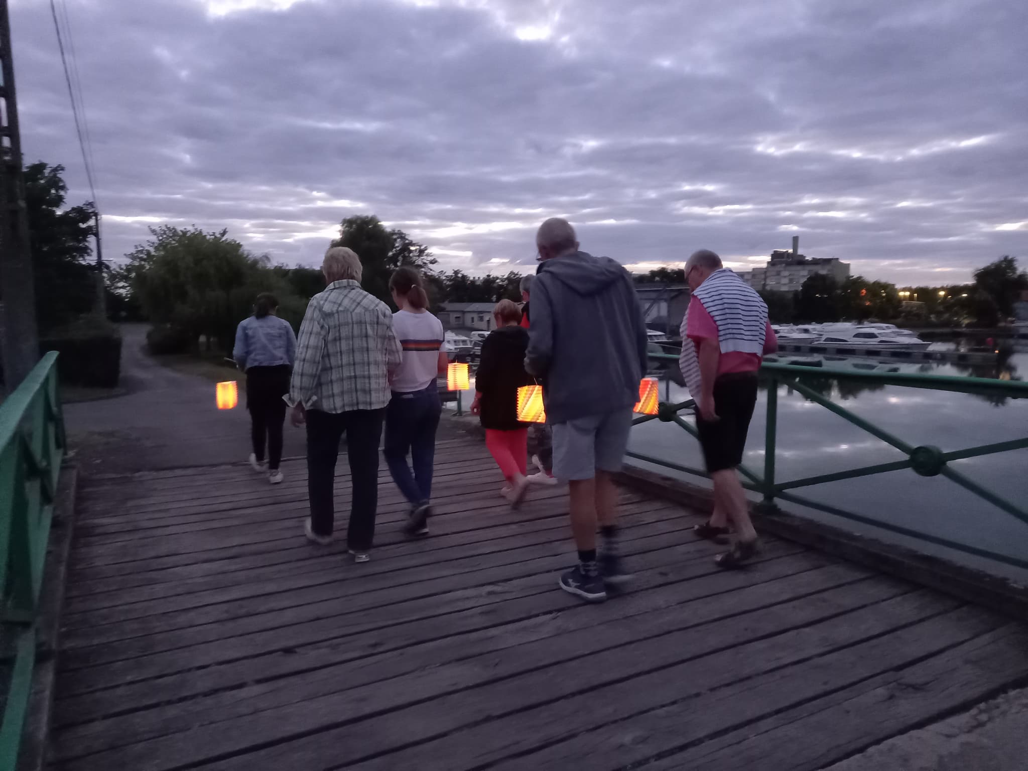 Nocturne "Decize...quand la Loire s'en mêle"