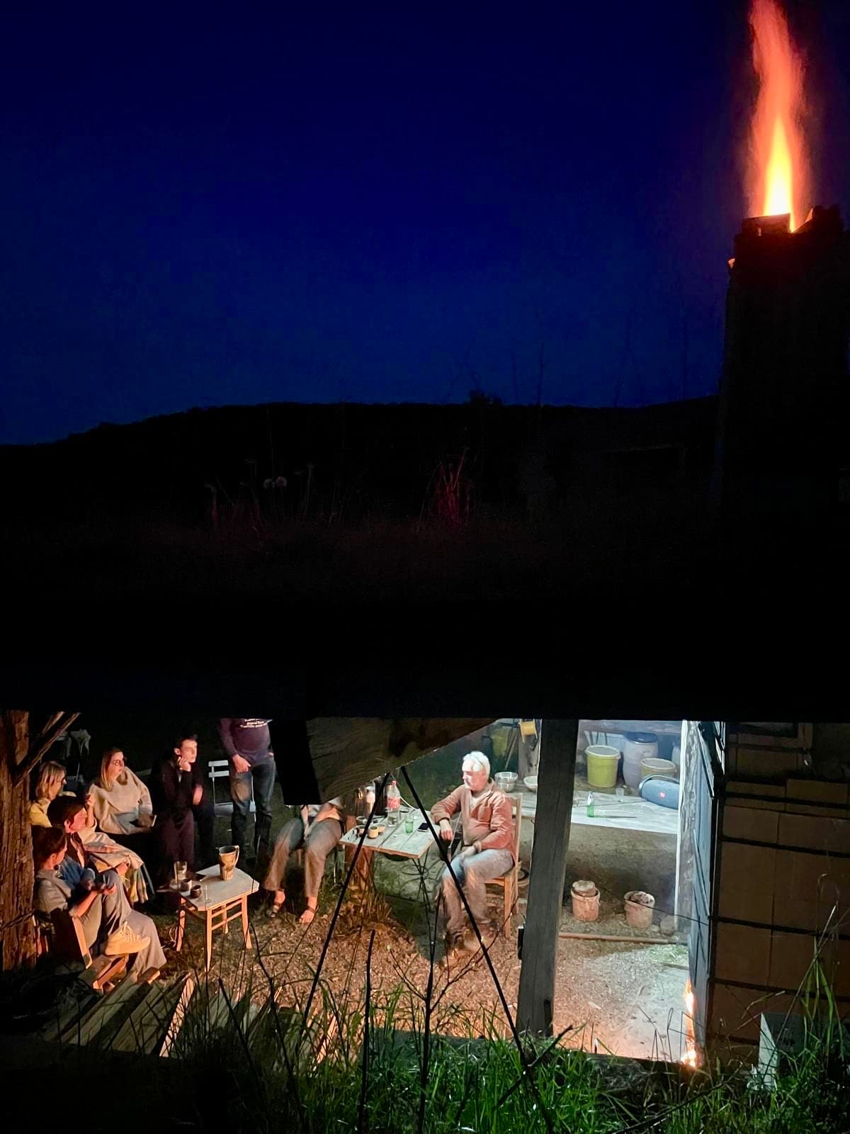 feu au bois