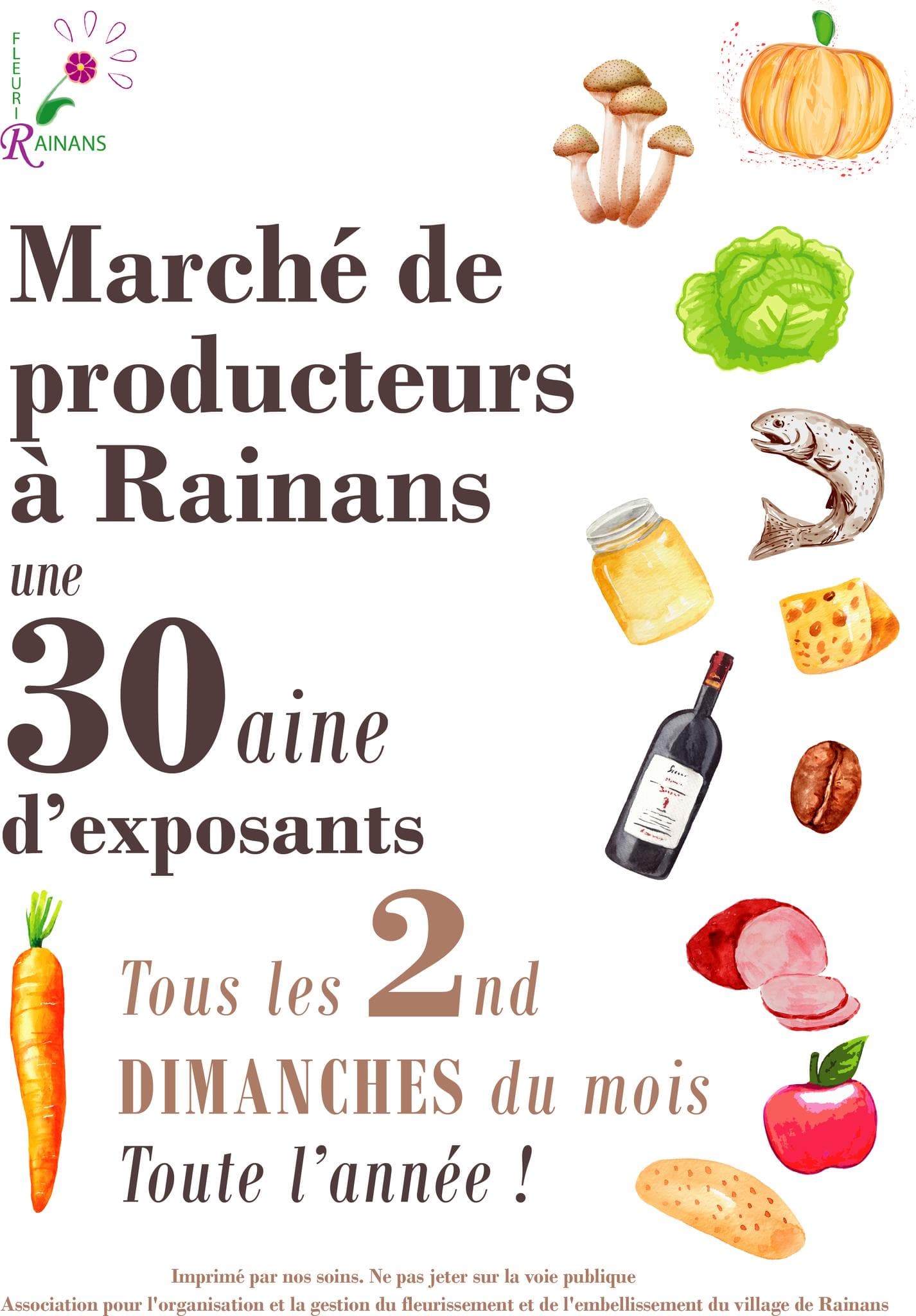 Marché de Rainans