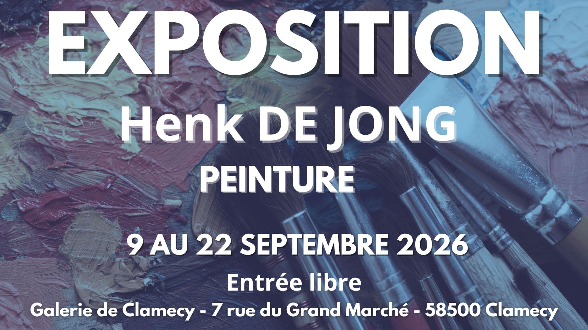 9-22 septembre 2026 - FB evt galerie expo DE JONG Henk - 1