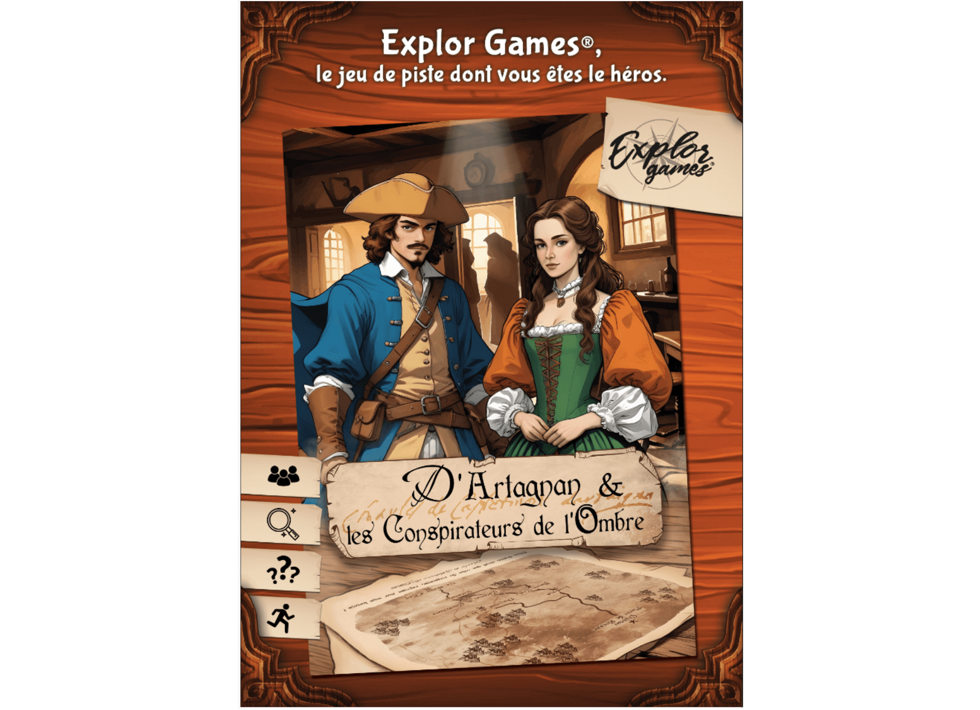 Explor’Games® "D’Artagnan & les Conspirateurs de l’Ombre"