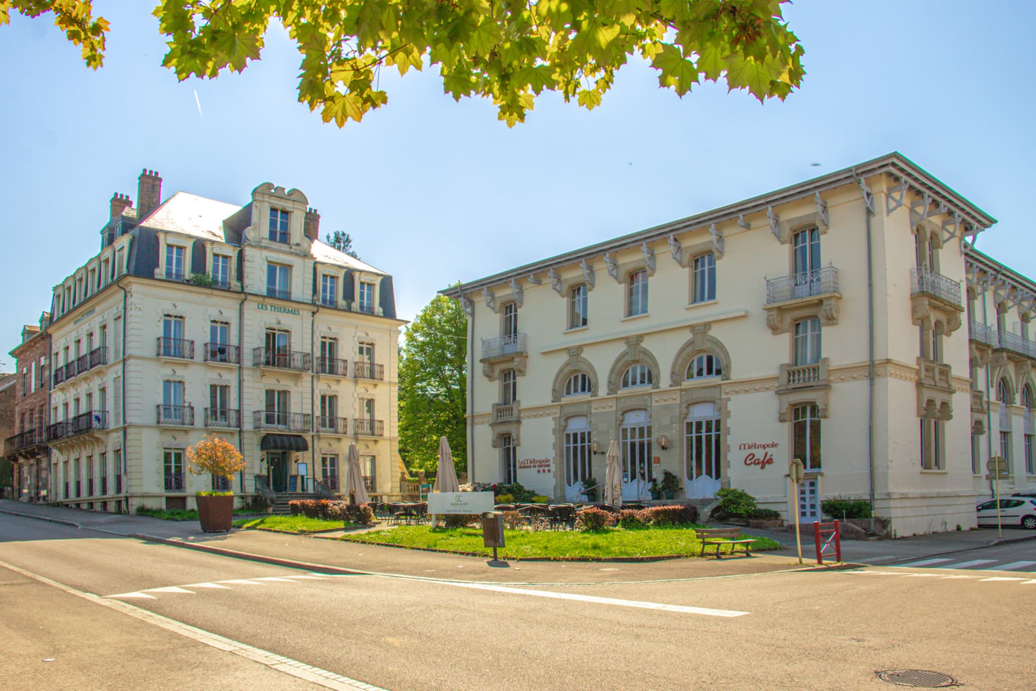 Garden & City Luxeuil-les-Bains - vue des deux batiments