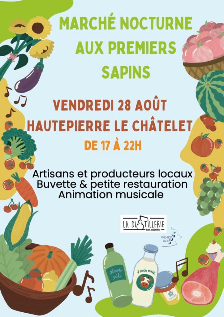 affiche marché hautepierre