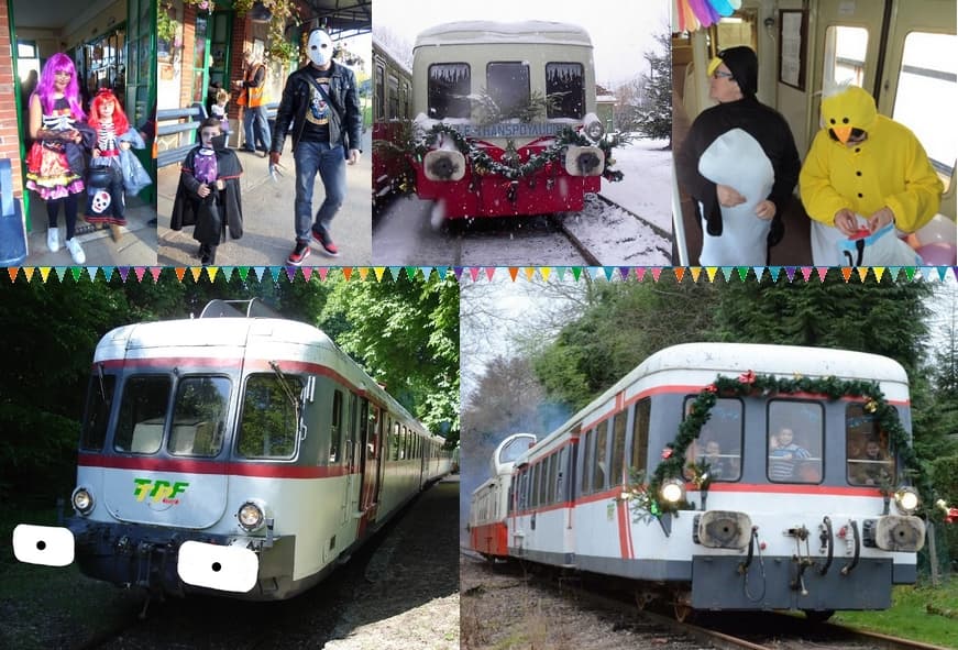 Montage trains événementiels