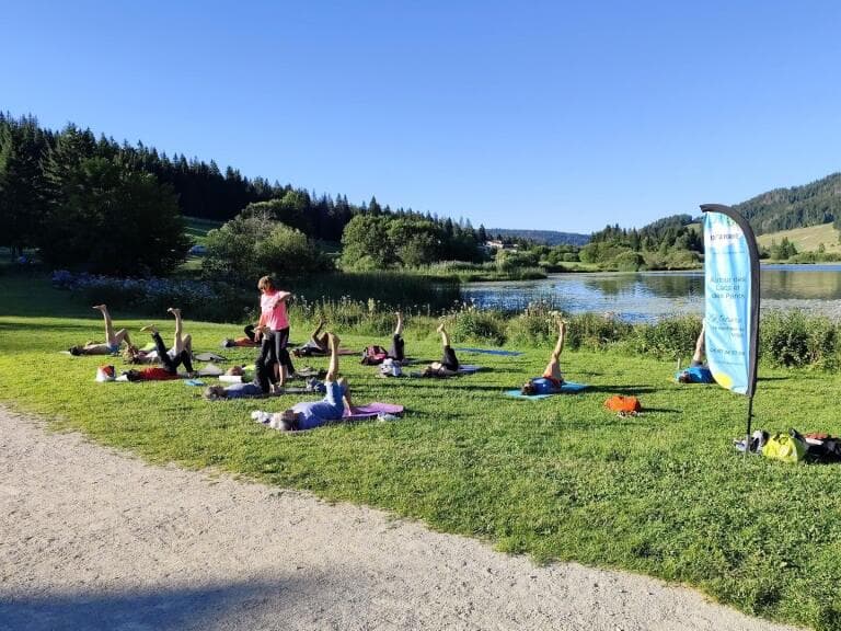 Cours collectif tapis été lac