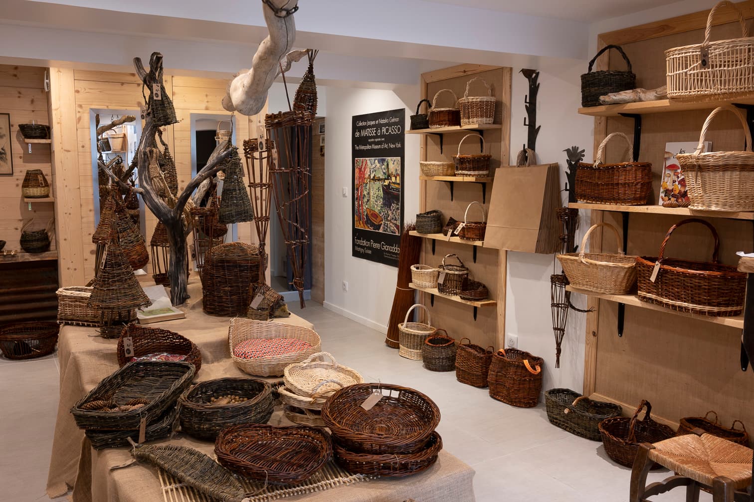 vue ensemble de la boutique