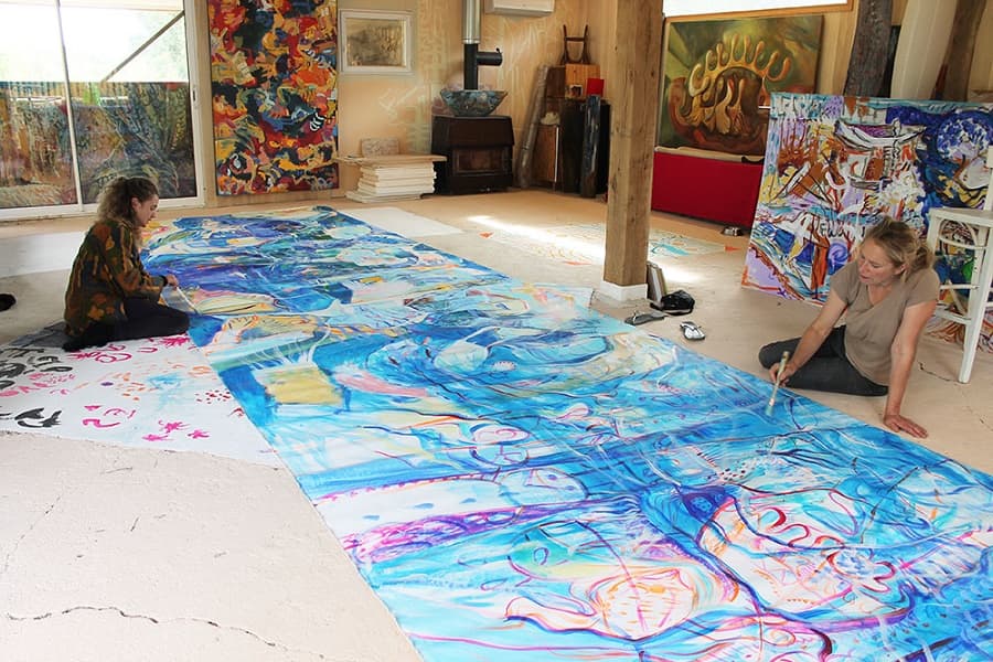 Atélier peinture