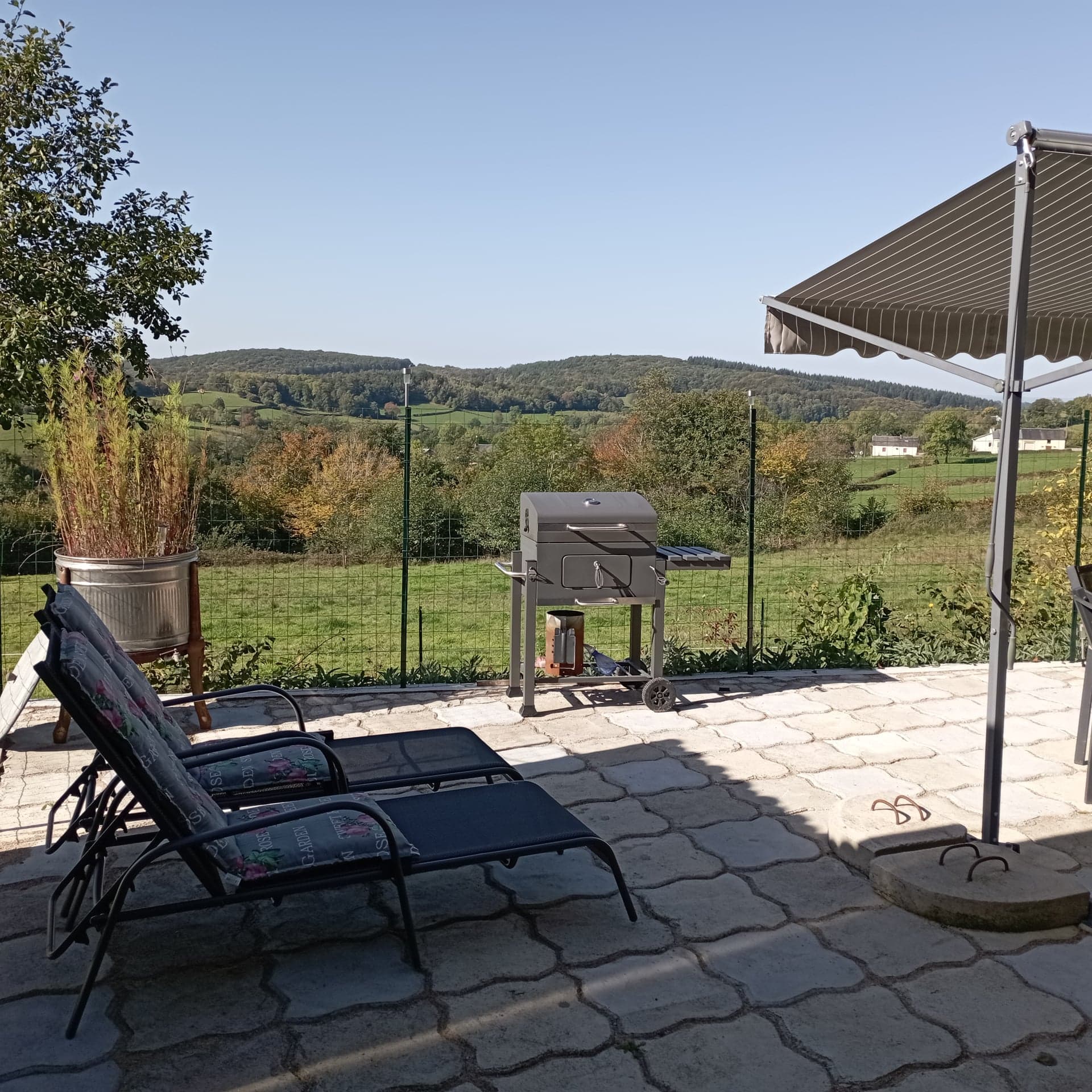 terrasse gîte pure