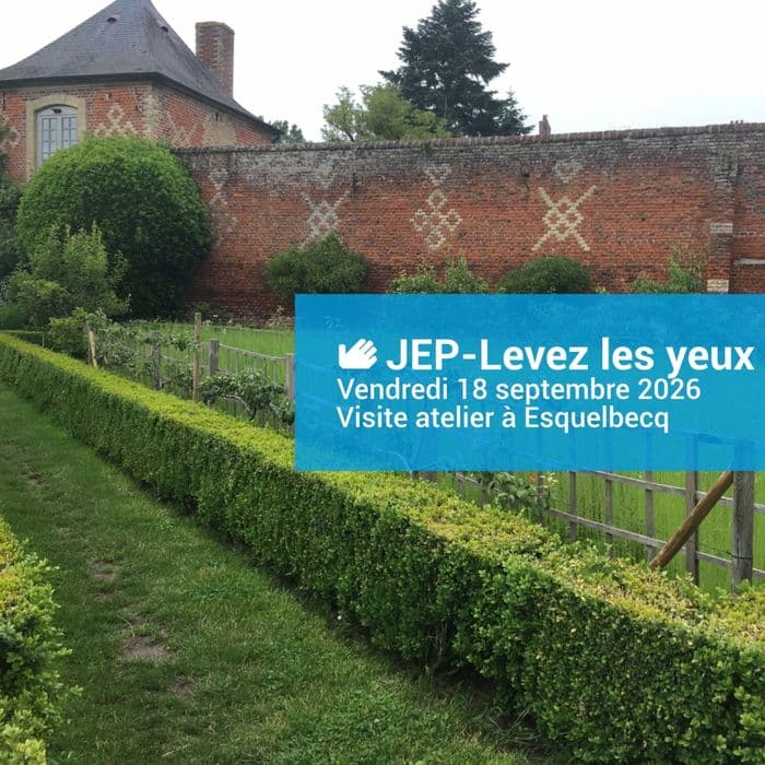 "Levez les yeux" au Château d'Esquelbecq