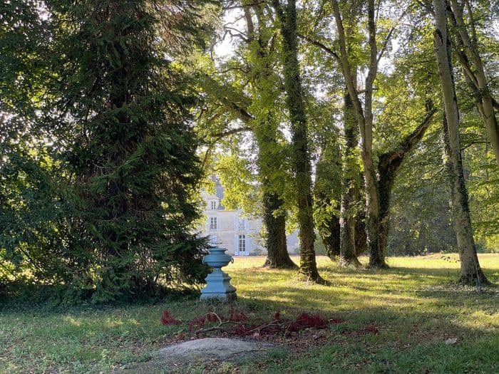 Visite du parc du château de Blossac