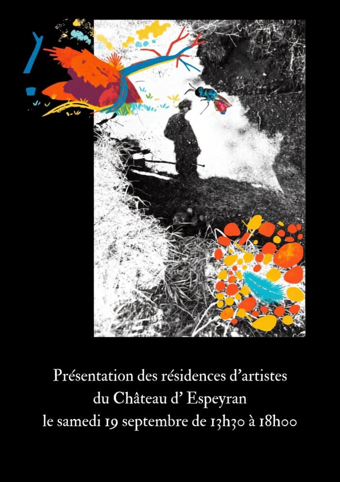 Présentation des résidences d'artistes au Château d'Espeyran