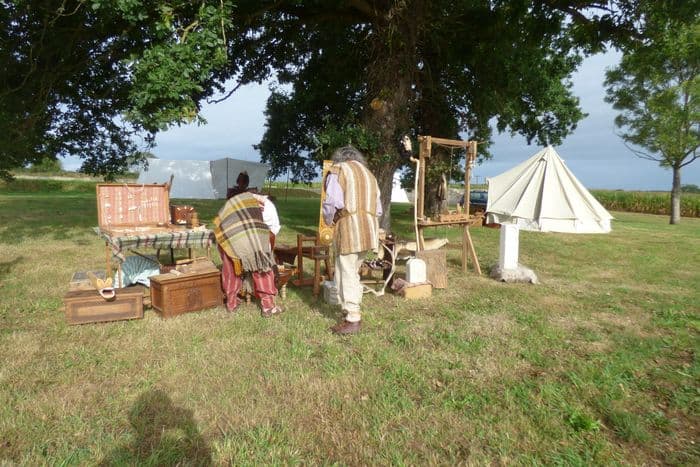 Aremorica : reconstitution d’un campement gaulois