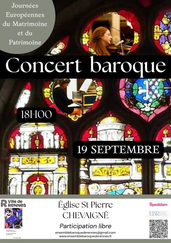 Concert de Musique Baroque à l'église Saint Pierre