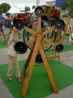 Sculptures musicales d'Etienne Favre