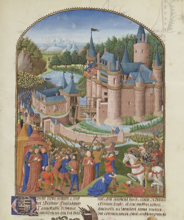 Découverte guidée de l'enluminure du château
