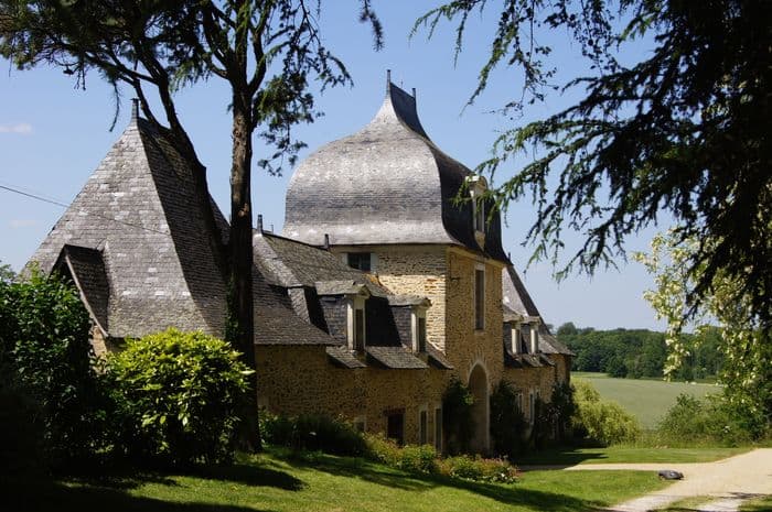 visite du parc du chateau du Tertre de Mée