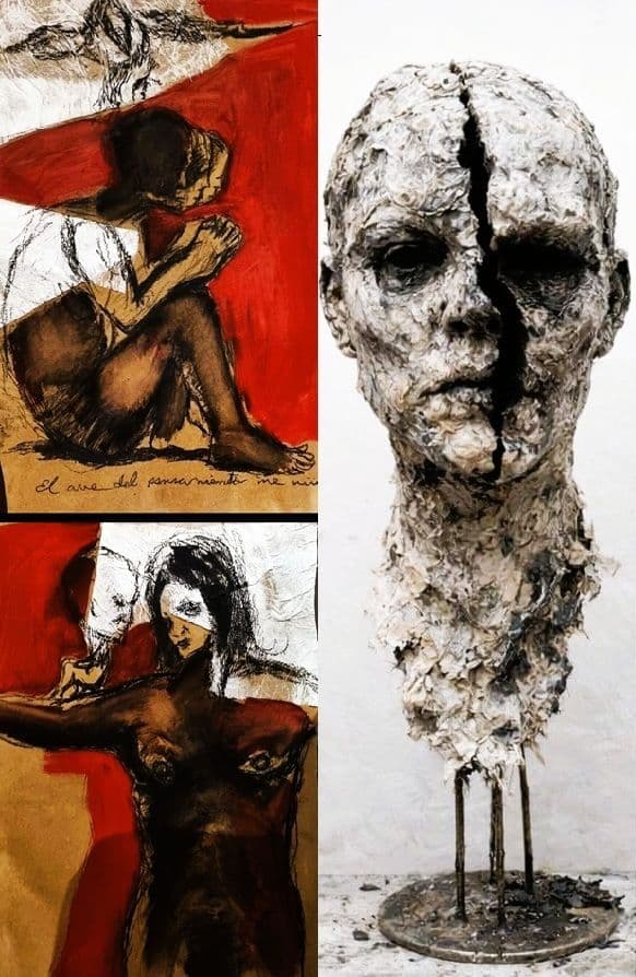 Yuniel Delgado Castillo : dessins et sculptures