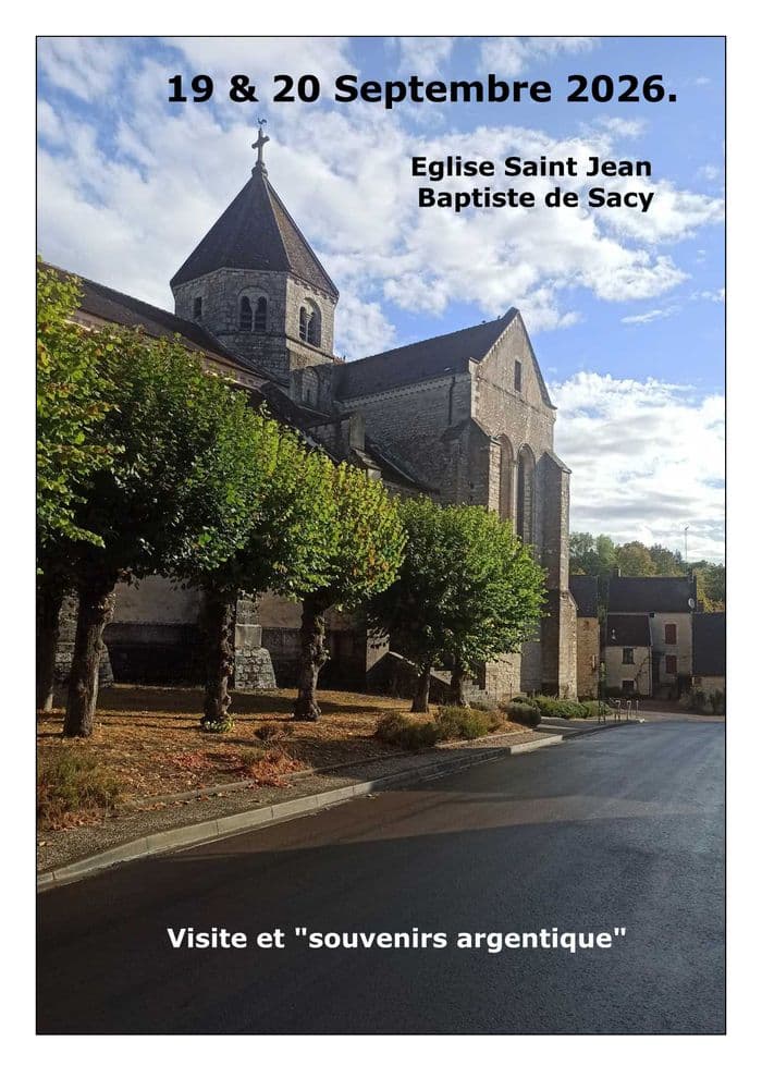 Visite et exposition église de Sacy