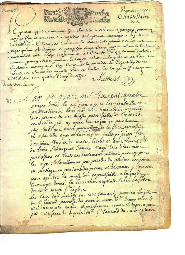Les archives municipales de Chantilly, une mémoire à préserver