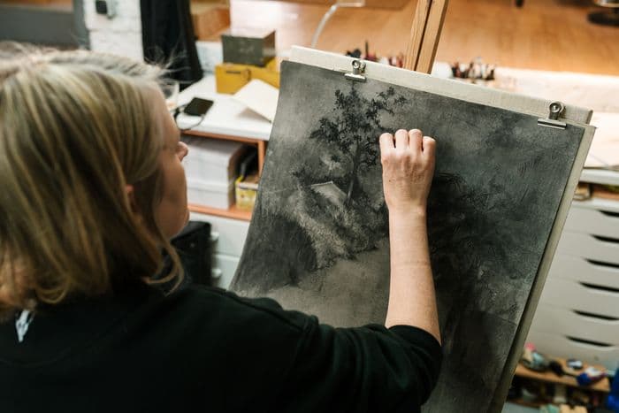 Atelier Dessin au fusain