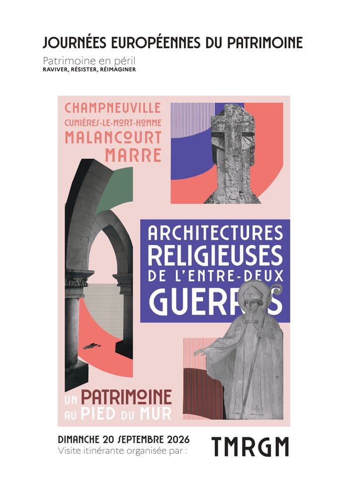 Visite itinérante « Architectures religieuses de l'entre-deux-guerres : un patrimoine au pied du mur »