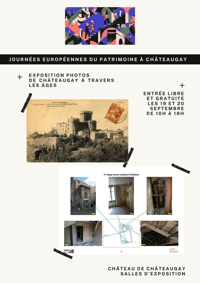Exposition de photos de Châteaugay à travers les âges