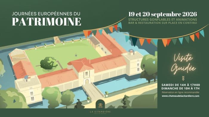 Visite Guidée - Animations Enfants - Bar et restauration sur place - Concert de musique cubaine dimanche de midi à 15h