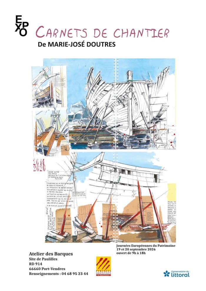 "Carnets de chantier du pailebot Miguel Caldentey" de Marie-José Doutres