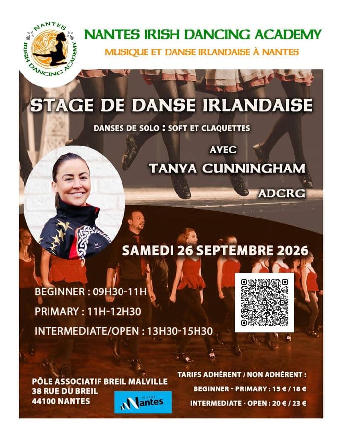 Stage de danse irlandaise
