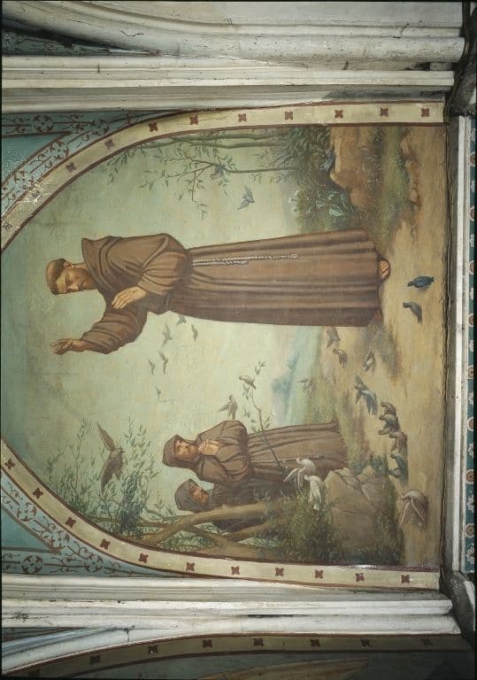 En marche sur le chemin de Saint François vers Assise