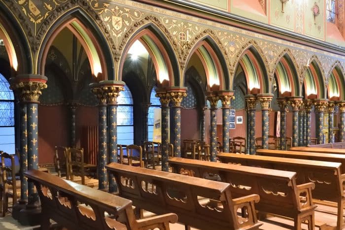 Visite de la chapelle du Sacré-Cœur