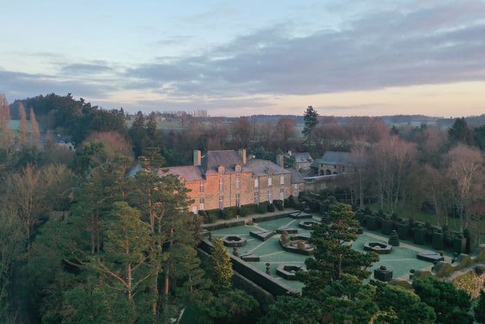 Découverte des jardins monuments historiques du Château de la Ballue