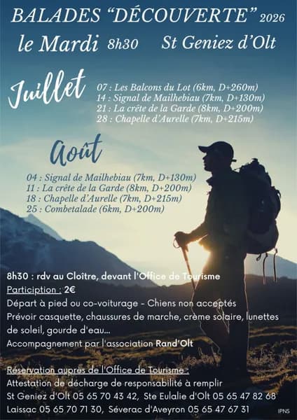 Balade découverte "Combetalade"