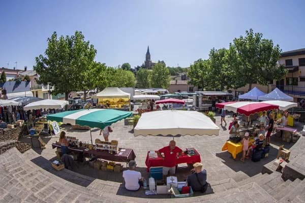 Marché sur la place du Foirail