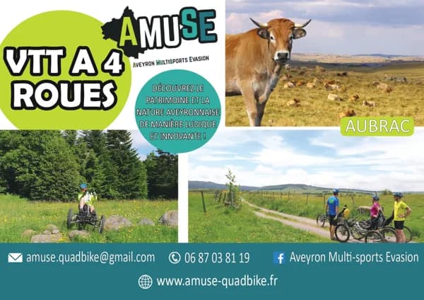 Randonnée en VTT 4 roues (Quadbike) à Brameloup