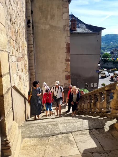 Visite de St Geniez d'OLt - Eglise Paroissiale