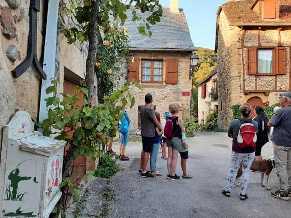 Visite de Ste Eulalie d'Olt