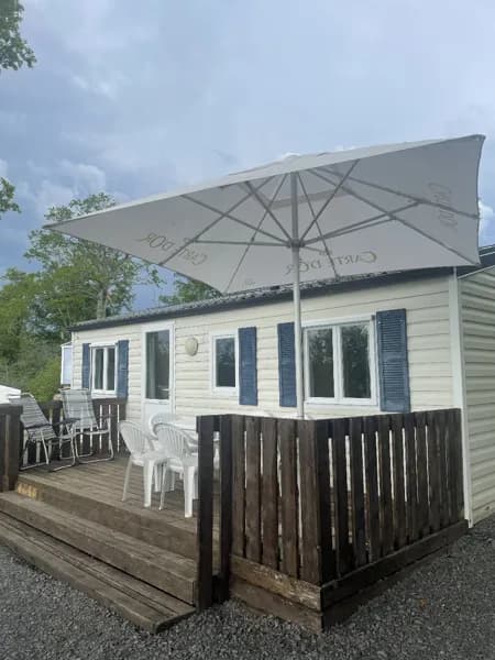 Camping Le Clos de Banes mobilhome 6 personnes (6.6)