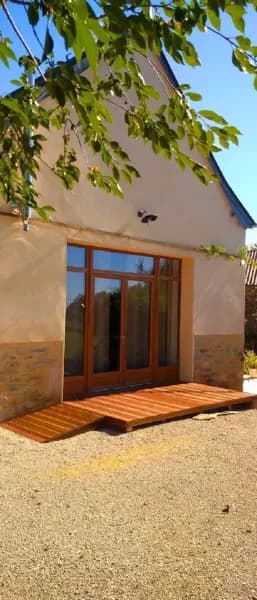 La Grange du Poussié porte fenêtre