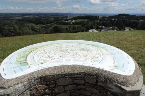 Point de vue et table d'orientation de Modulance