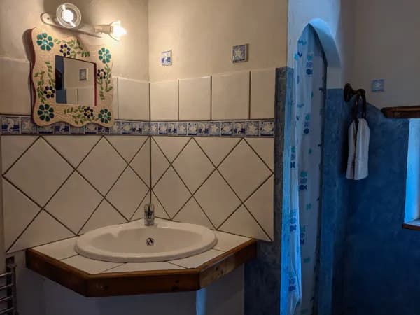 Salle d'eau Gîte des Valettes