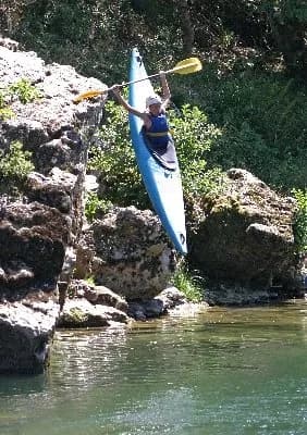 Plongeon dans les Gorges du Tarn