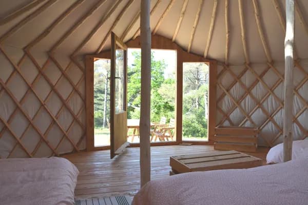 Eco-Camping du Larzac, Yourte