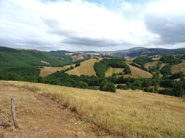 Vue autour du Gite à la ferme Lou Recantou