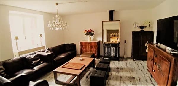 Salon au rez-de-chaussée